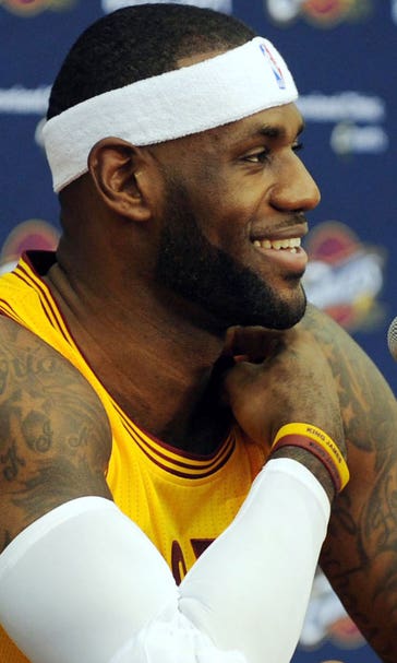LeBron plans on playing all 82 games this season, never has in the past